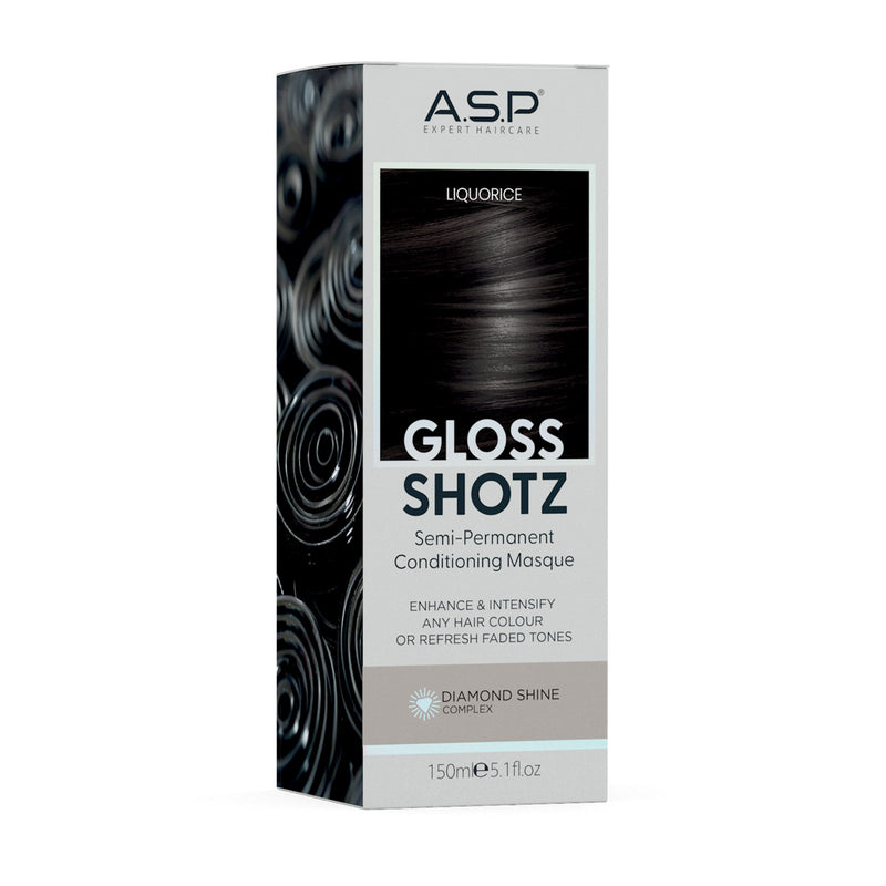 ASP Gloss Shotz LIQUORICE coloring mask 150ml 