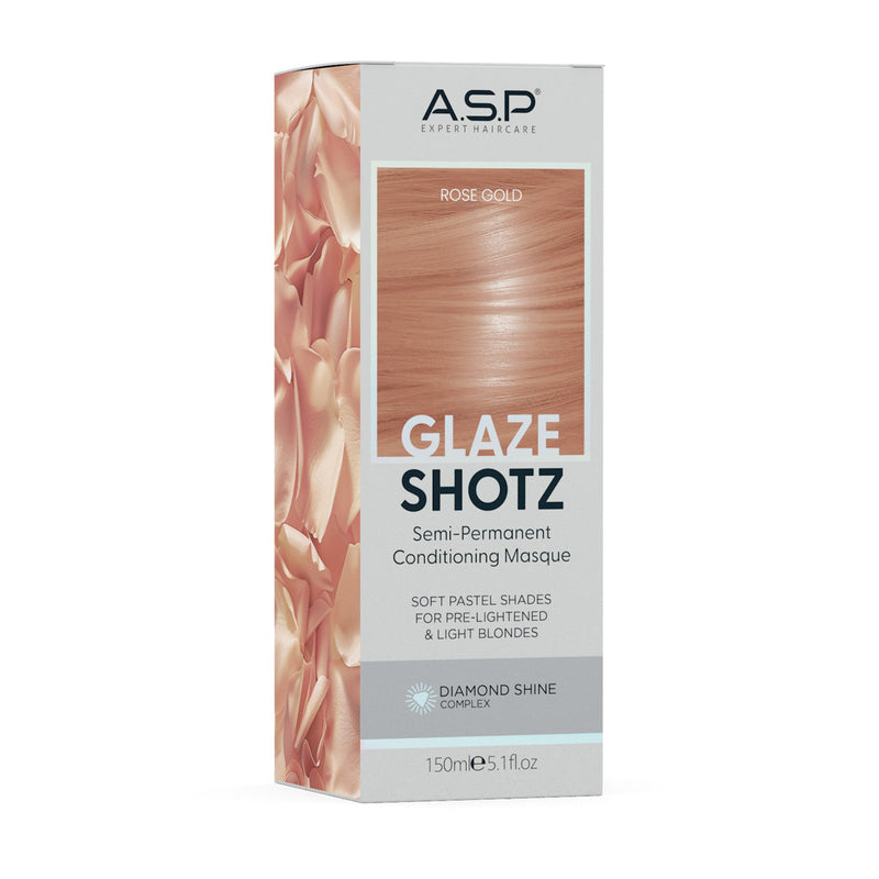 ASP Glaze Shotz ROSE GOLD dažanti kaukė 150ml