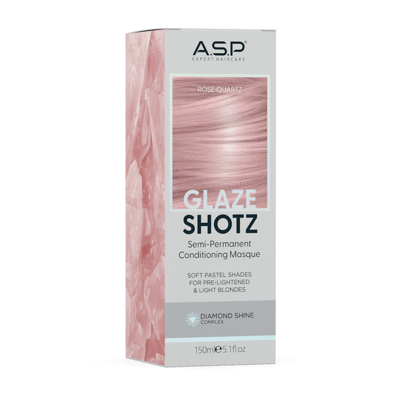ASP Glaze Shotz ROSE QUARTZ dažanti kaukė 150ml