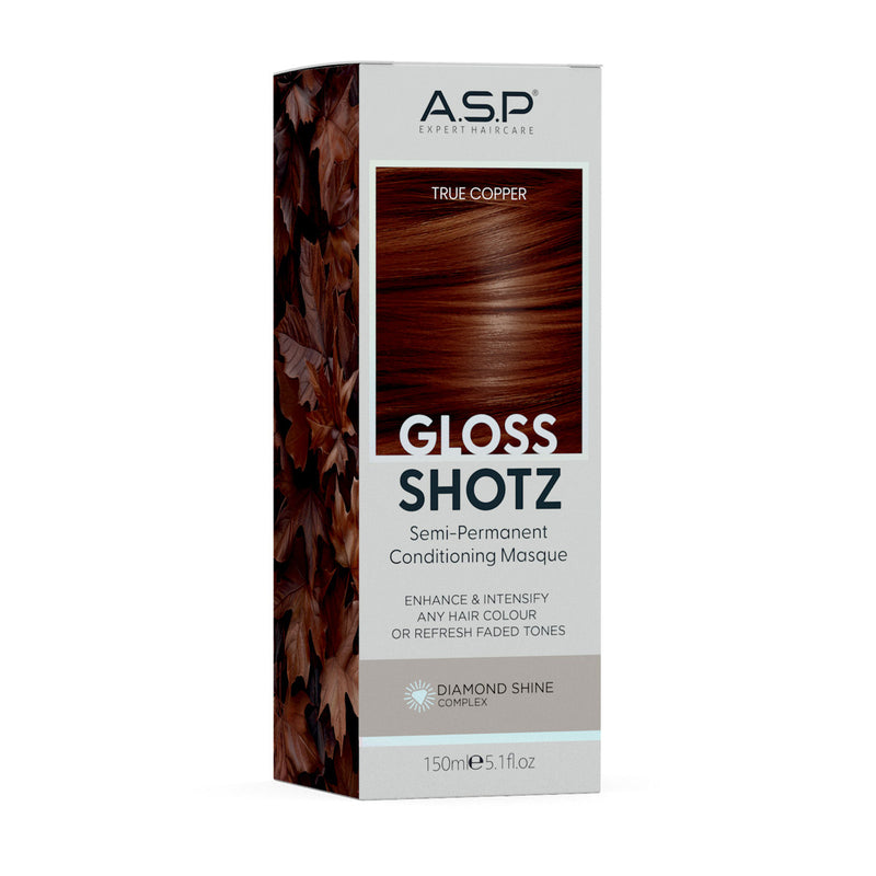 ASP Gloss Shotz TRUE COPPER dažanti kaukė 150ml