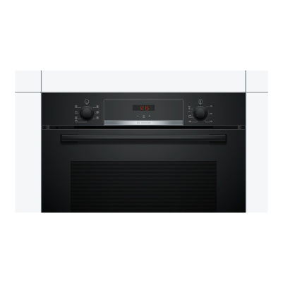 BOSCH Oven HBA533BB0S 60 cm, A, EcoClean, Black 