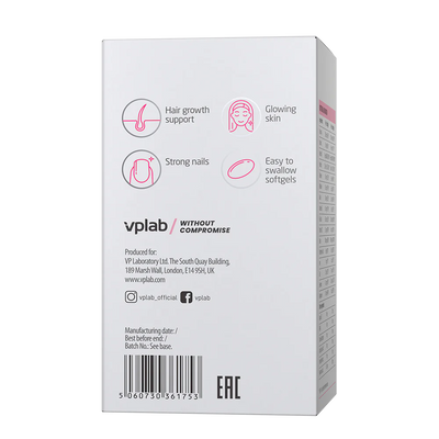VPLAB Ultra Women’S Hair, Skin & Nails 90 softgels