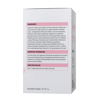 VPLAB Ultra Women’S Hair, Skin & Nails 90 softgels