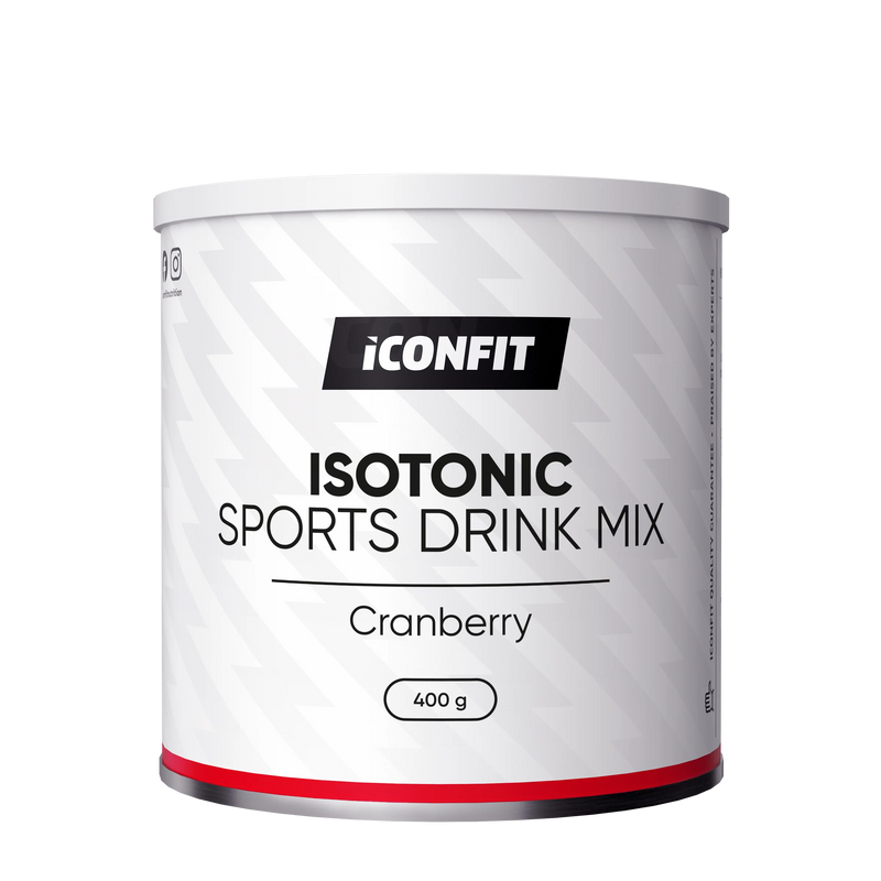 ICONFIT izotoninis gėrimas (400g) - Spanguolių