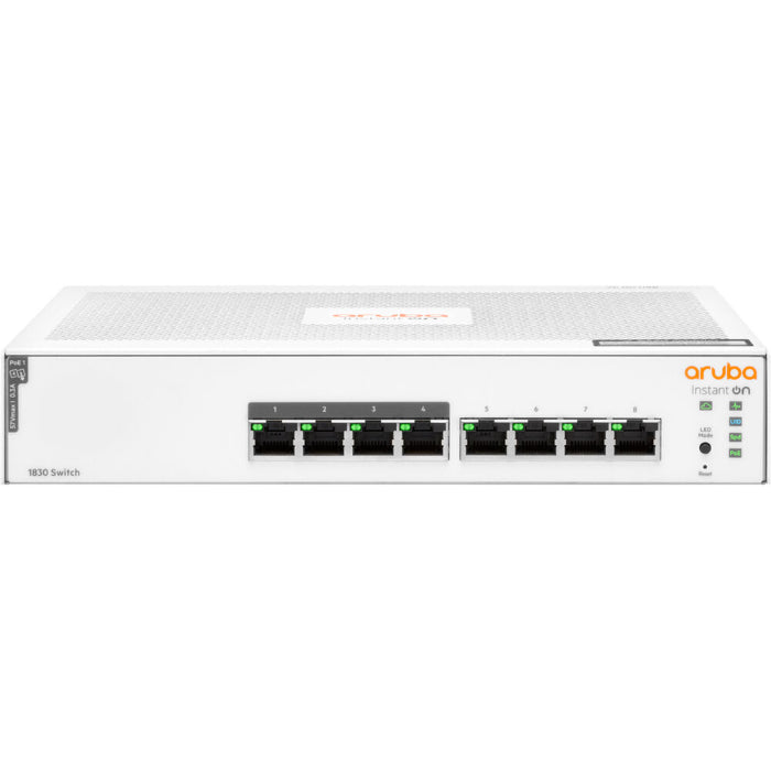 Networking Instant On 1830 8G Switch PoE (65W) 