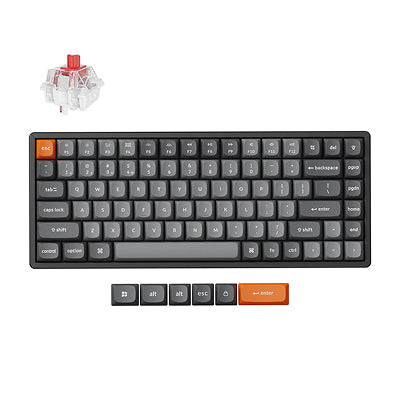 Keychron K2 Max RGB Aluminum - US Layout - Hot-Swappable Gateron Super Red Wireless Keyboard