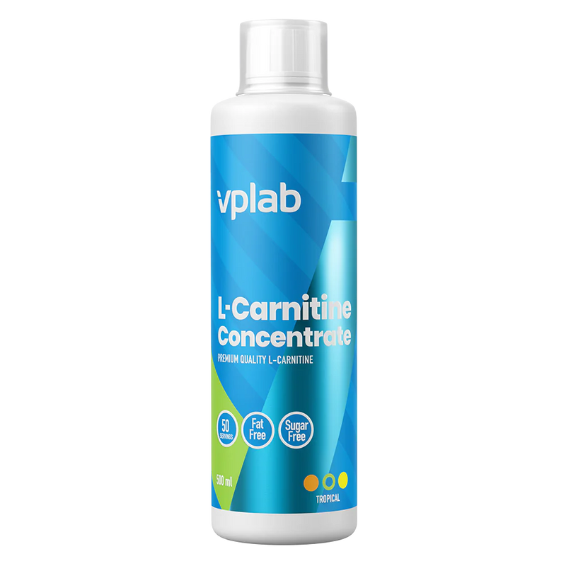VPLAB L-Carnitine Conc. 500 ml Tropical fruit