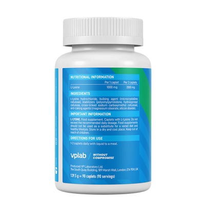 VPLAB L-Lysine 90 caps