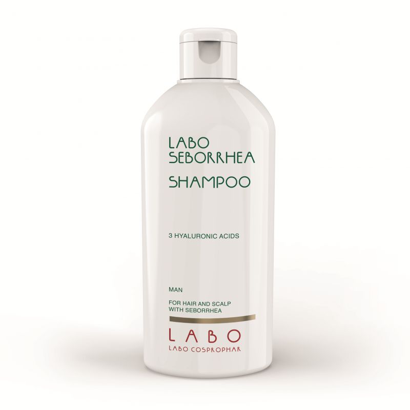 LABO SEBORRHEA shampoo against seborrhea with 3 hyaluronic acids FOR MEN, 200 ml 
