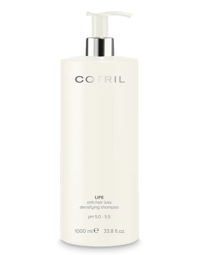 Cotril LIFE Shampoo against hair loss, 1000 ml + gift Mizon face mask 