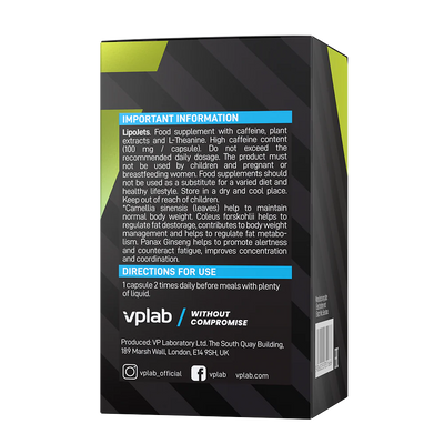 VPLAB LipoJets 100 caps