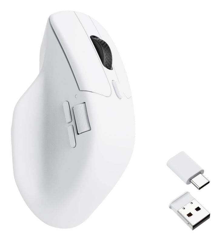 KEYCHRON M6 (1000Hz) White  Wireless Mouse