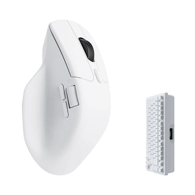 Keychron M6 (4000Hz) White Wireless Mouse