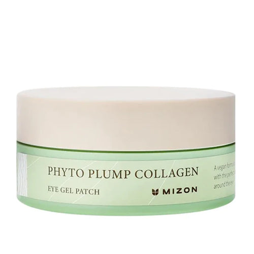 Mizon Phyto Plump Collagen Eye Gel Patch paakių pagalvėlės su kolagenu