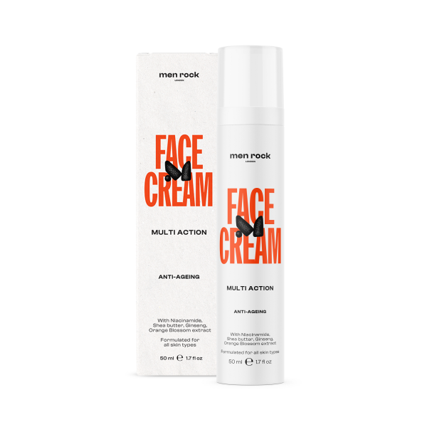 Men Rock Face Cream Multi Action Multi-functional face cream for men, 50ml