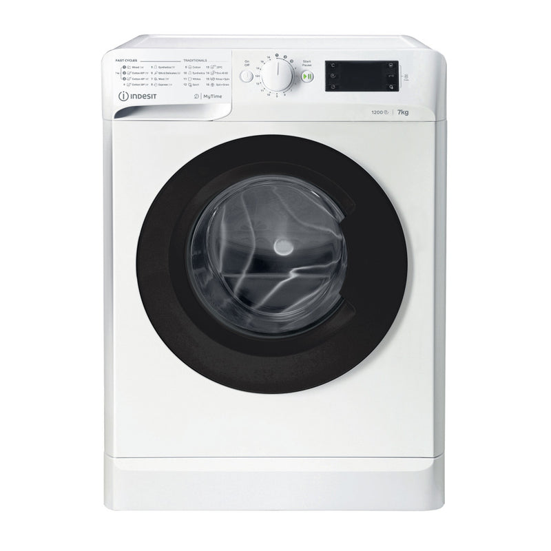 INDESIT Washing machine MTWE 71252 WK EE,  7kg, 1200rpm, Energy class E, Depth 54 cm