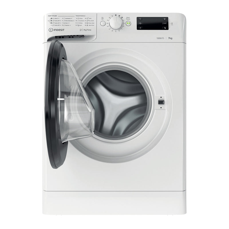 INDESIT Washing machine MTWE 71252 WK EE,  7kg, 1200rpm, Energy class E, Depth 54 cm
