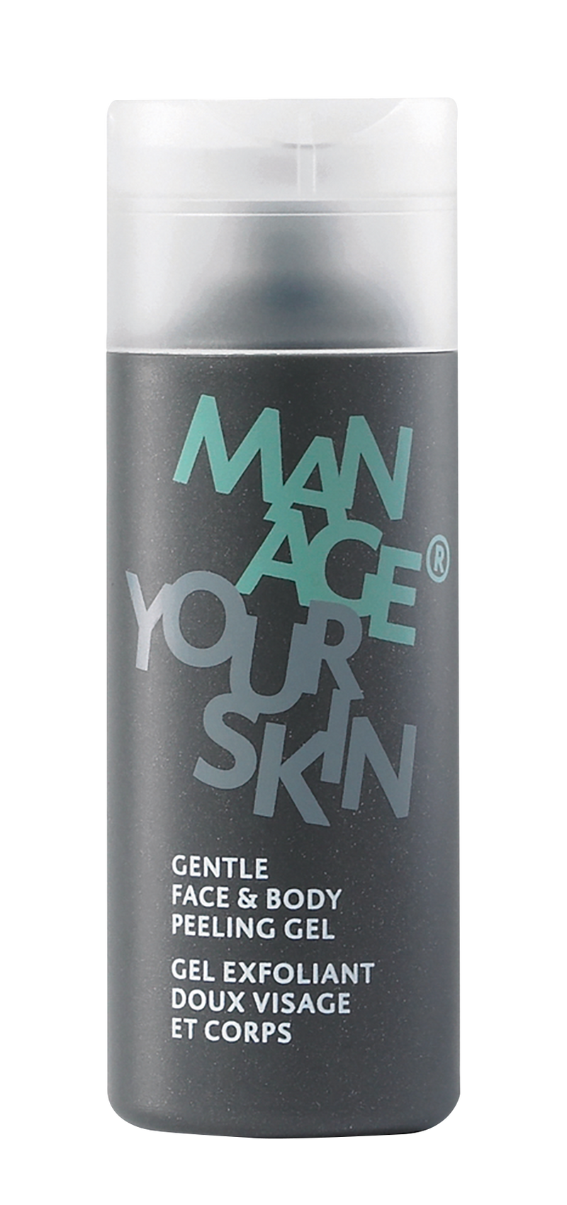 Manage Your Skin GENTLE FACE & BODY PEELING GEL - Švelnus veido ir kūno šveitiklis, 150ml