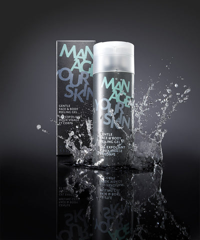 Manage Your Skin GENTLE FACE & BODY PEELING GEL - Švelnus veido ir kūno šveitiklis, 150ml