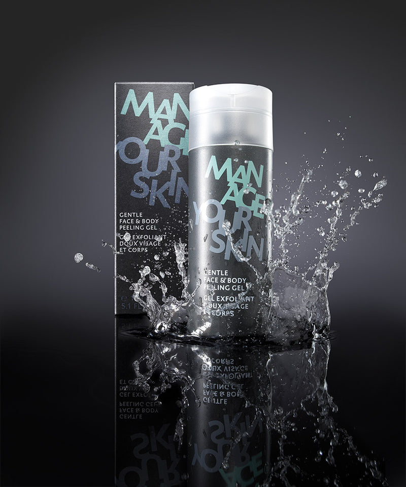 Manage Your Skin GENTLE FACE & BODY PEELING GEL - Švelnus veido ir kūno šveitiklis, 150ml