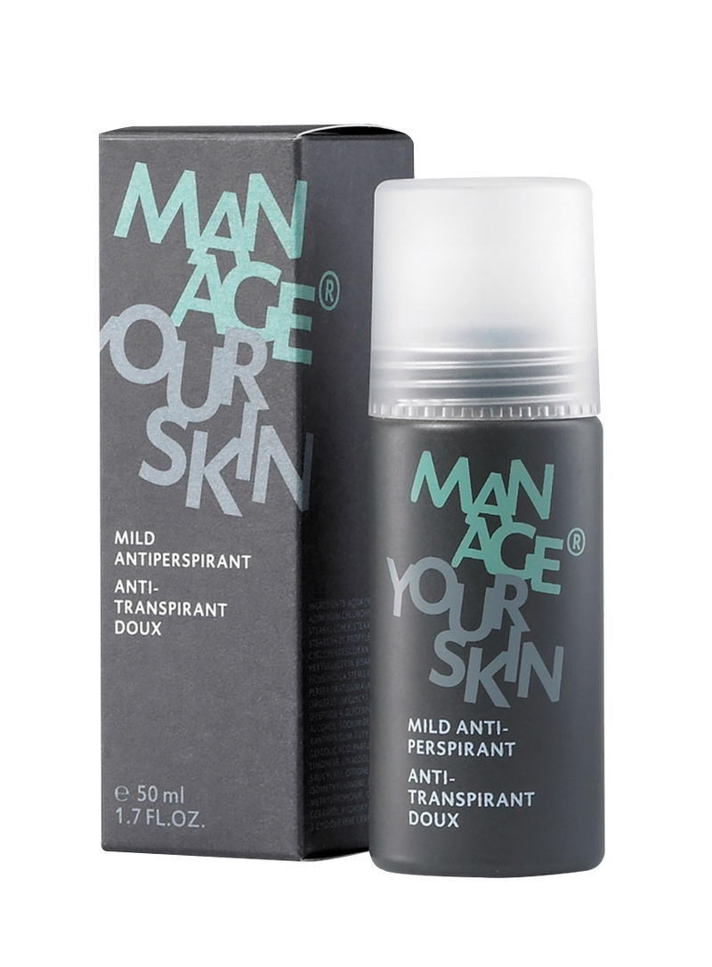 Manage Your Skin MILD ANTIPERSPIRANT - Švelnus dezodorantas, 50ml