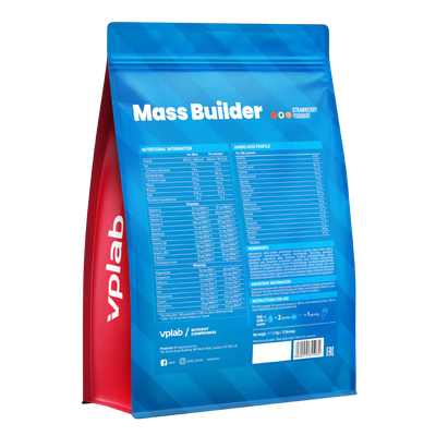 VPLAB Mass Builder 1,2kg Strawberry