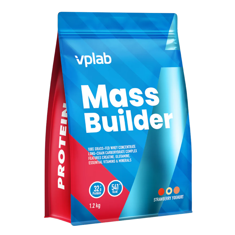 VPLAB Mass Builder 1,2kg Strawberry