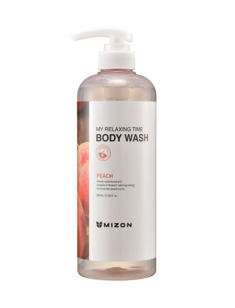 Mizon My Relaxing Time Peach Body Wash Shower gel 800ml
