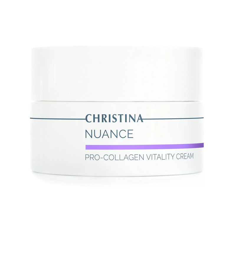 Christina Laboratories Nuance Pro-Collagen Vitality Cream Dieninis veido kremas nuo raukšlių su pro kolagenu (50ml)