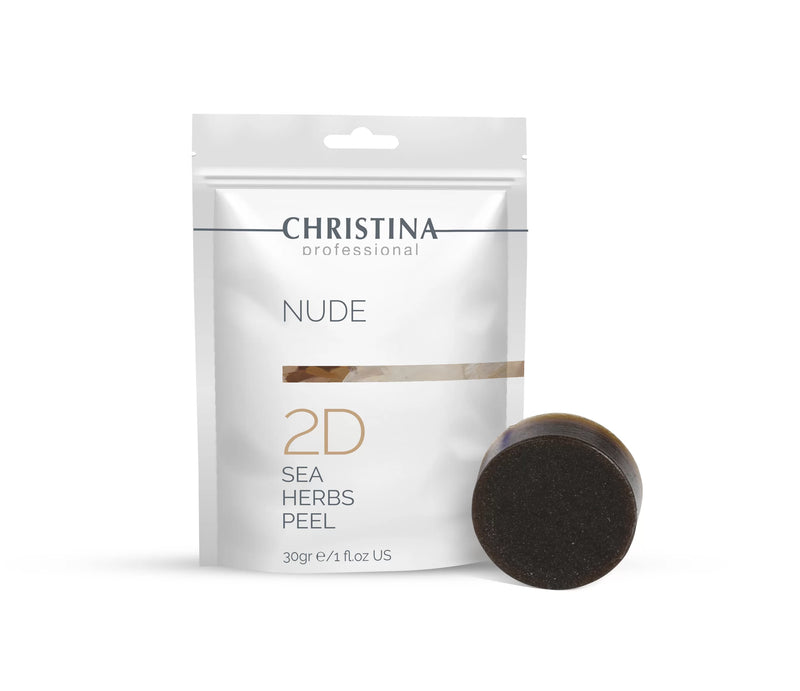 Christina labaratories Nude 2D Sea Herbs Peel Šveičiamasis muiliukas (30 g)