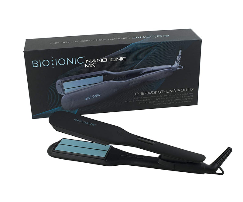 Bio Ionic OnePass® Straightening Iron 1.5"- EU 2  prong Plaukų formavimo prietaisas
