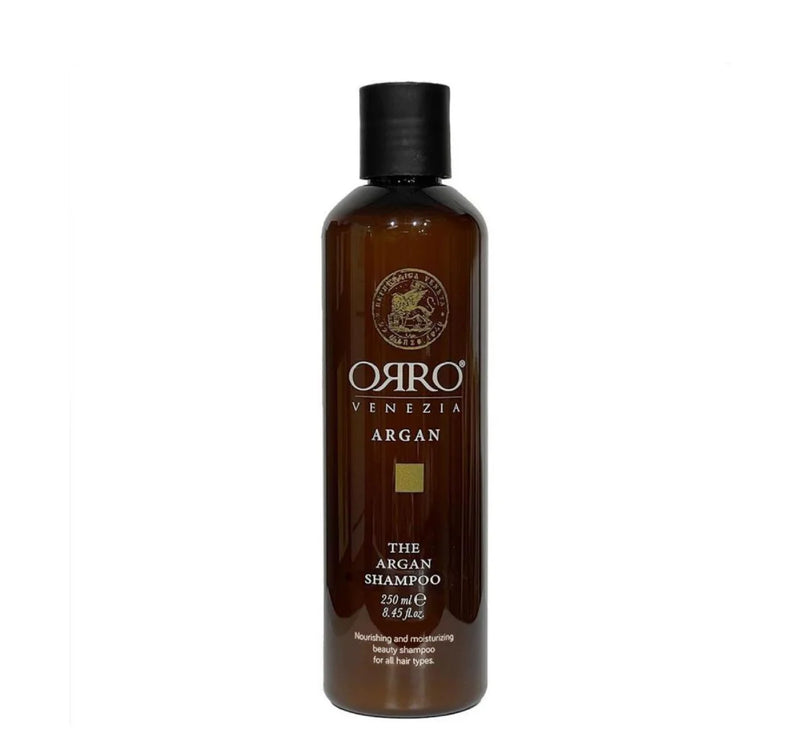 Orro Argan Nourishing And Moisturizing Shampoo – maitinamasis ir drėkinamasis šampūnas 250 ml