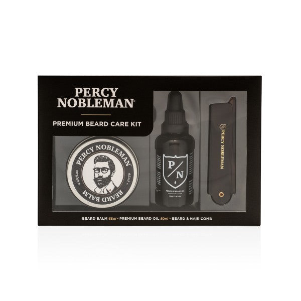 Percy Nobleman Premium Beard Care Kit Barzdos priežiūros rinkinys