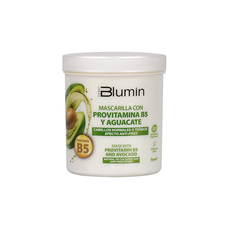 Smoothing mask for normal and colored hair with avocados and provitamin B5 Blumin, TAHE, 700 ml