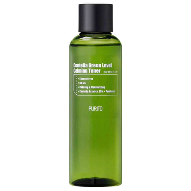PURITO Centella Green Level Calming Toner toneris, 200 ml