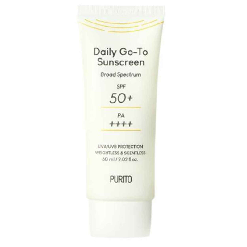 PURITO Daily Go-To Sunscreen apsauginis kremas nuo saulės SPF 50+, 60 ml