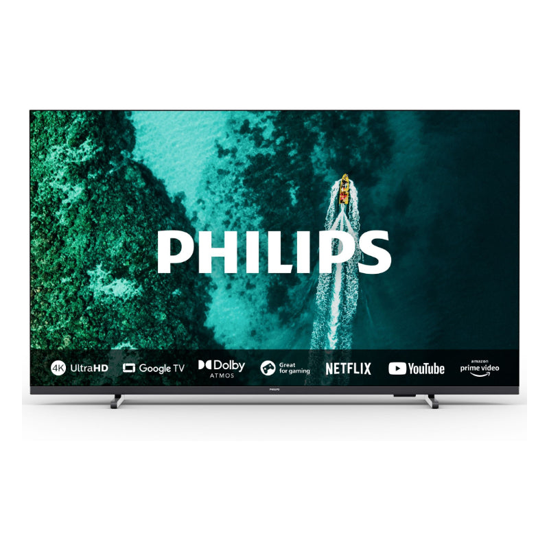 Philips 4K UHD LED Google TV 55 дюймов 55PUS7409/12 3840x2160p HDR10+ 3xHDMI 2xUSB LAN Wi-Fi DVB-T/T2/T2-HD/C/S/S2, 20 Вт