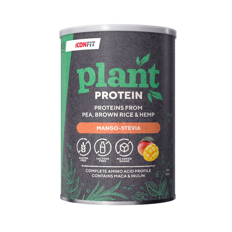 ICONFIT vegetable proteins - Mango Stevia (480g)