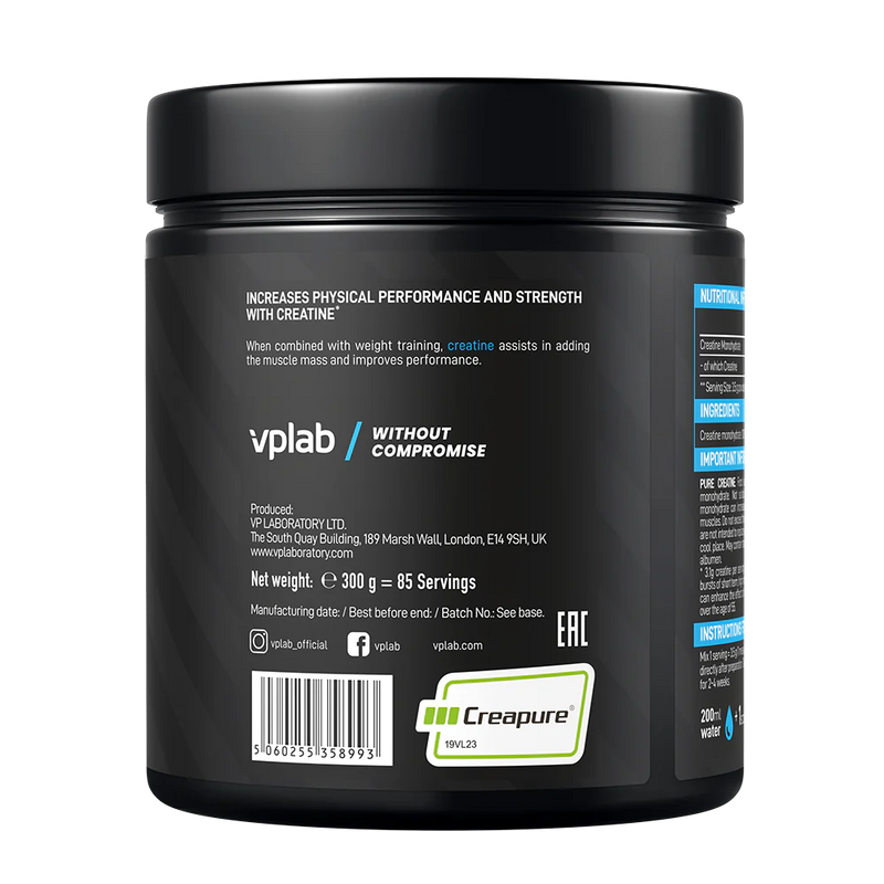 VPLAB Pure Creatine creapure 300
