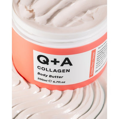 Q+A Collagen Body Butter Kūno sviestas su kolagenu, 200ml