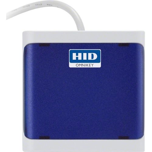 HID OMNIKEY 5022 CL contactless only (13.56 MHZ) reader, dark blue