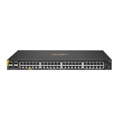 HPE Aruba Networking CX 6000 48G Class4 PoE 4SFP 370W Switch
