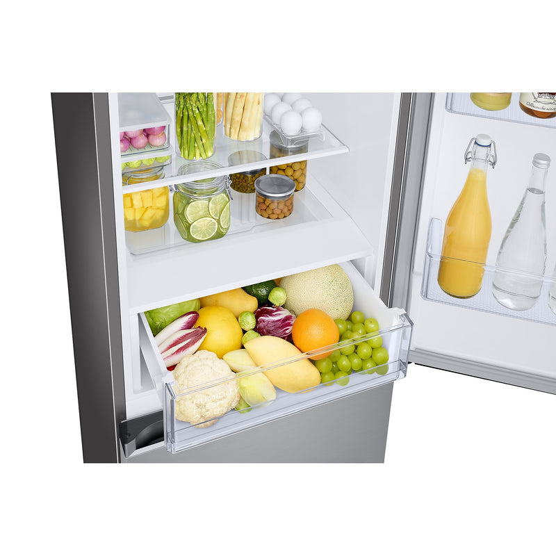 Samsung Refrigerator RB34C600ESA/EF, height185.3cm, 344l, Energy class E, freezer 114l, fridge 230l