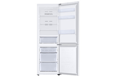 Samsung Refrigerator RB34C670EWW/EF, height 185.3cm, 344l, Energy class E, freezer 114l, fridge 230l