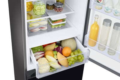 Samsung Refrigerator RB38C6B2E22/EF, height 203cm, 390l, Energy class E, freezer 114l, fridge 276l