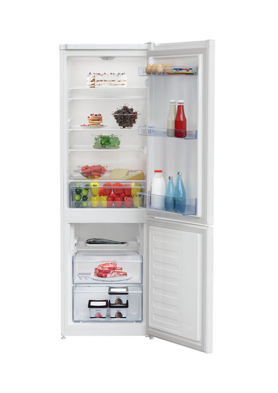 BEKO Refrigerator RCSA270K40WN, Energy class E, Height 171cm, White