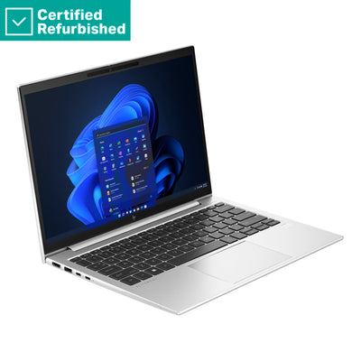 RENEW SILVER HP EliteBook 830 G10 - i7-1355U, 16GB, 1TB SSD, 13.3 WUXGA Privacy AG, WWAN-ready, Smartcard, Nordic backlit keyboard, 51Wh, Win 11 Pro, 1 years