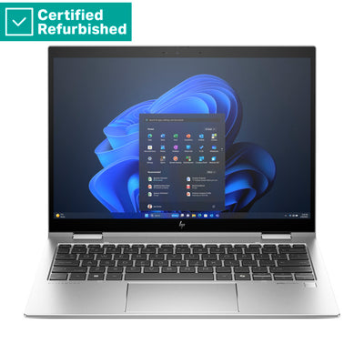 RENEW SILVER HP Elite x360 830 G11 - Ultra 7-155U, 16GB, 512GB SSD, 13.3 WUXGA 400-nit Touch AG, 5MP IR cam, WWAN-ready, Smartcard, FPR, US backlit keyboard, 56Wh, Win 11 Pro, 1 years