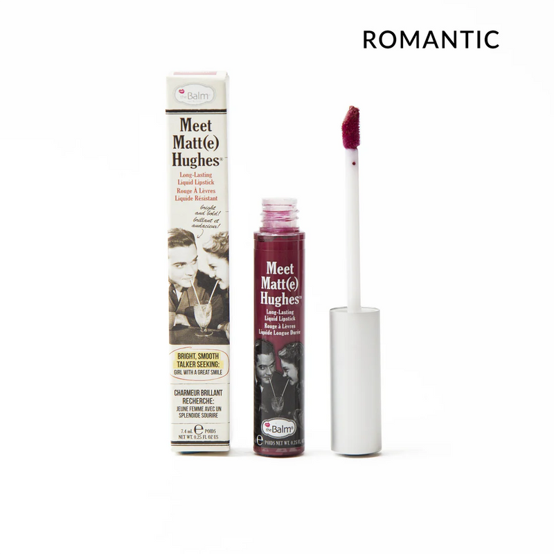 theBalm Meet Matt(E) Hughes Lūpų Dažai 7.4 ml - Romantic Crimson