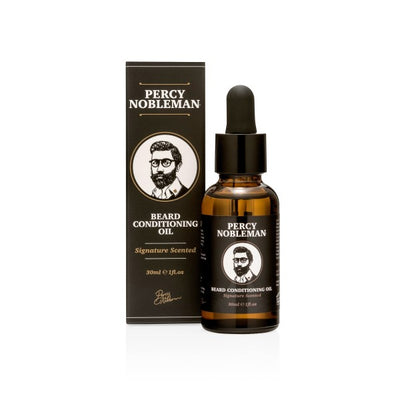 Percy Nobleman Beard Conditioning Oil Signature Scented Conditioning beard oil with a vanilla aroma